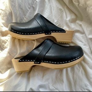 Swedish Hasbeens- Swedish Husband Black Leather